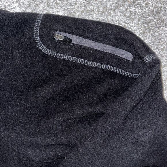 Black Mickey Mouse Golfing Disney fleece golf wind shirt pullover bag model M - Picture 3 of 4